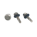 High Quality C1008 (Carbon Steel)/35k Hex Washer Head Self Drilling Screw